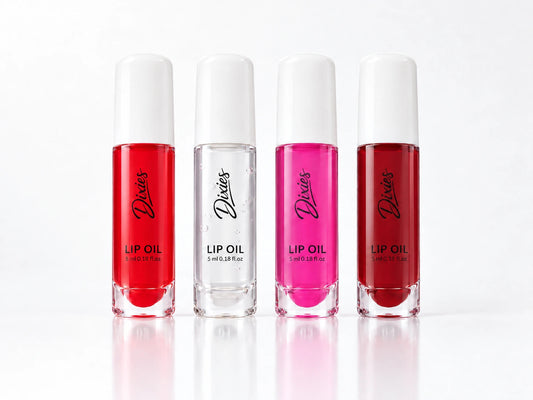 Dixies Lip Oil – full set of four shades